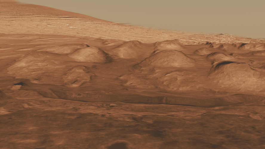 Scientists study Mars geology to construct Earth’s history. Photo source: NASA